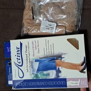 2/$50 Pantyhose,Control Top Sheer Therapy Compression Stockings 15-20mmHg